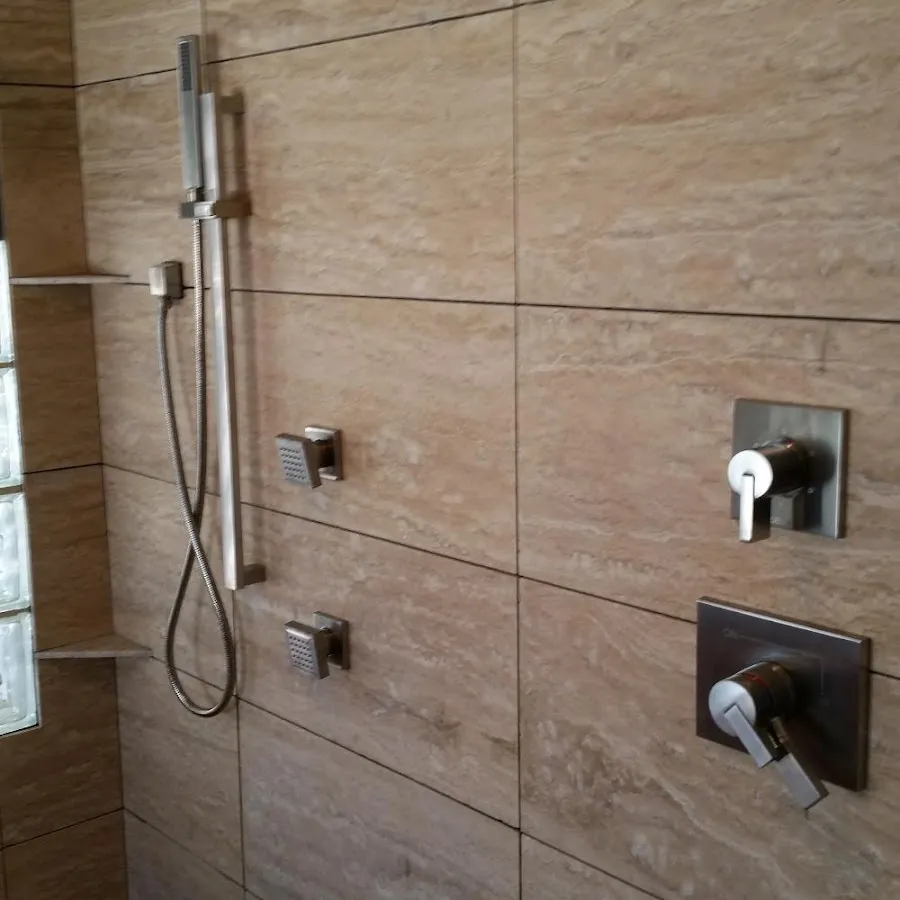 Shower fixture installation for Water Heater Replacement in Covedale